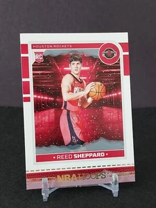 2024-25 NBA Hoops - REED SHEPPARD #233 [Winter] - Rookie (RC) Houston Rockets - Picture 1 of 2