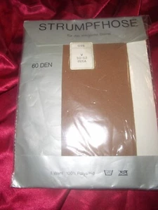 VINTAGE RETRO dicke 60 den Nylon Strumpfhose Gr. 50-52 inka OVP - Bild 1 von 2