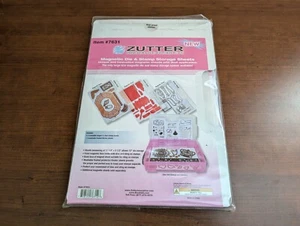 Zutter Magnetic Die & Stamp Storage Refill Sheets 12.25"X8.5" - Picture 1 of 6