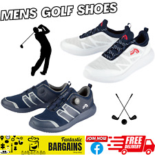 Crivit Men's Golf Shoes Navy Or White Men Durabl Material Membrane