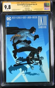 DKIII Master Race #9 Con Variant CGC SS 9.8 SIGNED Frank Miller DC Batman DK3 - Picture 1 of 2