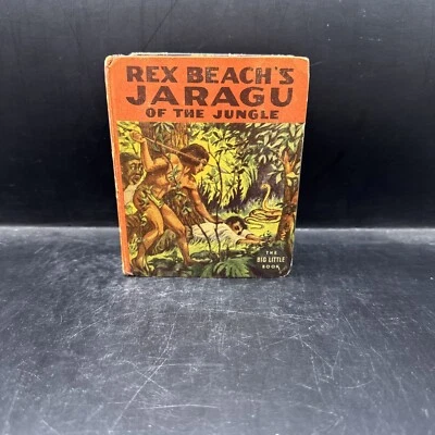 Rex Beach’s Jaragu Of The Jungle Big Little Book - #1424 (1937) (BLB6) - Image 1 of 4