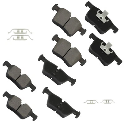 8PCS Front + Rear Ceramic Brake Pad for BMW 228i 230i 320i 328i 428i 430i xDrive - Image 1 of 4