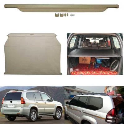 Pantalla de equipaje de carga maletero trasero para Toyota Prado J120 Lexus GX470 beige 2003 2009 Foto 1 de 4