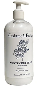 Crabtree & Evelyn Nantucket Briar 16.9 oz Body Lotion with Pump ONE Bottle NEW - Picture 1 of 9