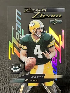 1999 Score Supplemental Z-Team /100 Brett Favre Acetate #ZZT-6 Green Bay Packers - Picture 1 of 10
