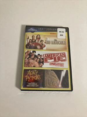 Большой Лебовски - американский пирог - Монти Пайтон смысл жизни DVD (новый) - Изображение 1 из 4