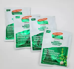 4 x Palmer's Amino Bonding maschera per capelli, 2,1 once, olio di cocco spedizione gratuita - Foto 1 di 3