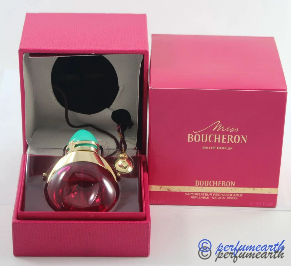 MISS BOUCHERON POR BOUCHERON 0,33 OZ/10 ML EDP SPRAY RECARGA MUJER NUEVO EN CAJA Foto 1 de 1