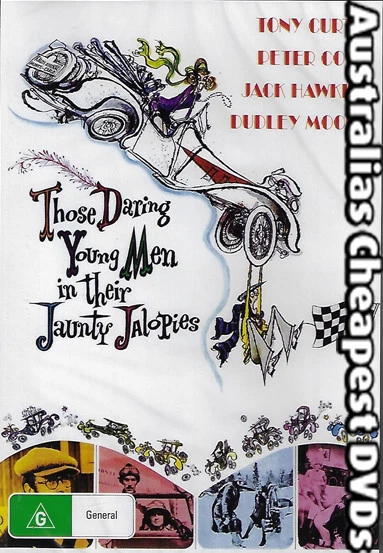 Those Daring Young Men In Their Jaunty Jalopies  DVD NEW, REGION ALL - image 1 of 1