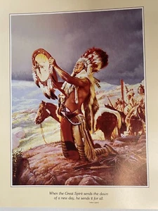 Stan Davis Indianer Indianer Legende Sidekick Poster Druck 16"x20" - Bild 1 von 5