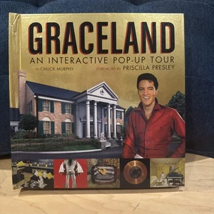 Graceland Eine interaktive Pop-Up-Tour Hardcover Buch Elvis Presley Priscilla - Bild 1 von 6