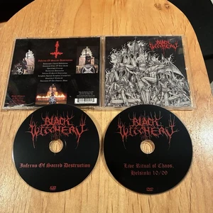 Black Witchery - Inferno Of Sacred Destruction CD/DVD  1st US press conqueror - Bild 1 von 4