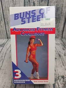 Buns of Steel: Advanced Fitness Challenge (VHS) Buns, Thighs & Abs - Brand New - Picture 1 of 6