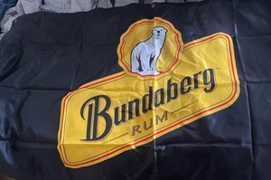 Quality BUNDABERG Flag 150 x 90cm Banner for the Man Cave logo Garage Bundy Rum - Picture 1 of 1