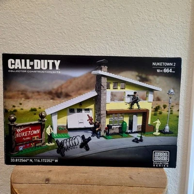 Rare Mega Bloks Call of Duty NUKETOWN 2 CNG98 NEW Sealed Set 664 pcs - Image 1 of 4