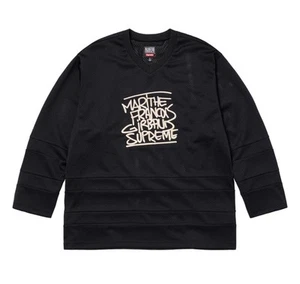 Supreme®/Marithé + François Girbaud Hockey Jersey | Black | Size Large - Picture 1 of 2