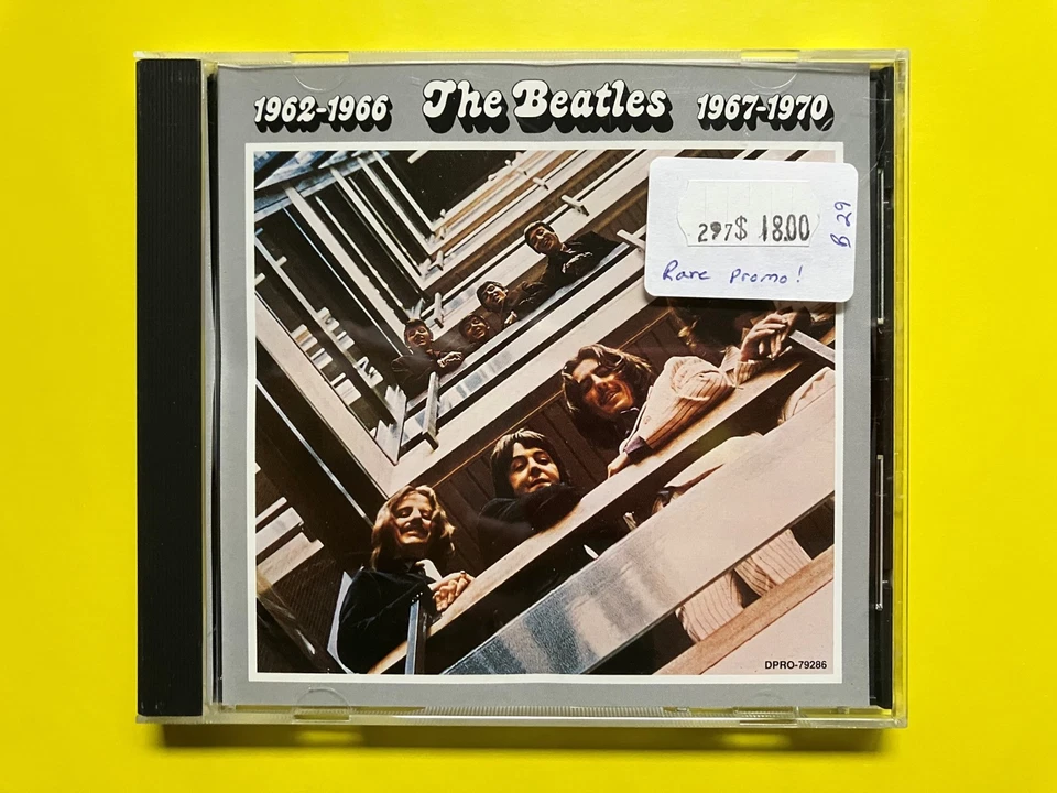 The Beatles – Selections From "1962-1966" & "1967-1970" (Red / Blue) promo CD - Image 1 of 2