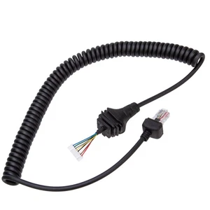 8-Pin RJ45 ABS Handheld Mic Microphone Cable Wire For ICOM HM152/HM154 Radio - Picture 1 of 8