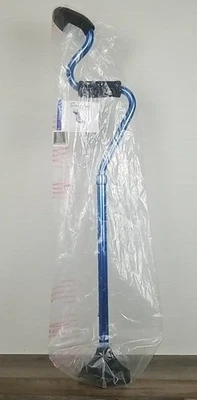 StrongArm Comfort Walking Cane w/ Self Standing Base Lightweight + Adjust READ* - Image 1 of 4