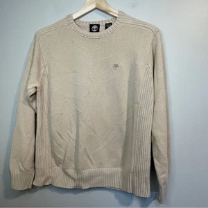 Timberland Men's Beige Crewneck Sweater - Picture 1 of 5