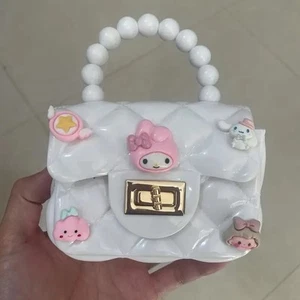 Mini bolso bandolera/bolso Sanrio Hello Kitty PVC cierre con bloqueo giratorio - Imagen 1 de 4
