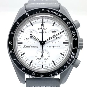 OMEGA x Swatch Speedmaster Moon Swatch 1965 SO33M106 Quartz Excellent condition - Picture 1 of 11