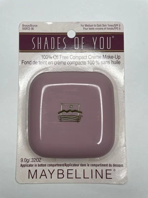 MAYBELLINE Shades of you *BRONZE creme make-up 0.32 oz, CONDITION AS PICTURED!!! - Image 1 of 3