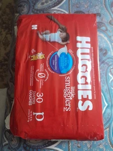 Pañales Huggies Little Snugglers - tamaño prematuro (6 lb)-30 unidades - Imagen 1 de 2