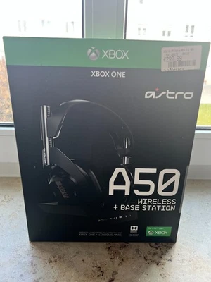 Astro Gaming A50 Headset - Schwarz  mit Ladestation, PS5/PS4/MAC/PC Gaming OVP - Bild 1 von 2