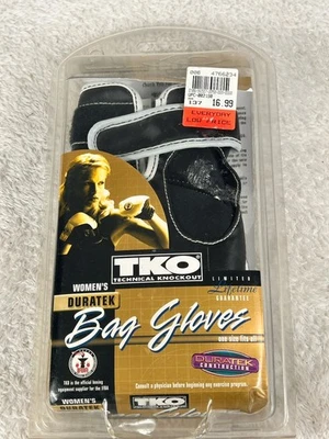 Guantes TKO Duratek Blanco/Negro Sparring MMA Boxeo Speedbag Foto 1 de 4