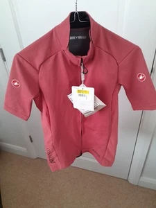 Castelli Womens Perfetto RoS 2 Short Sleeve Cycling Jersey Small Gore Tex Wind - Picture 1 of 2