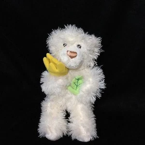 Gund Thoughts Of You Blumencreme Teddybär Plüschtier Stofftier 9 Zoll 319663 - Bild 1 von 5