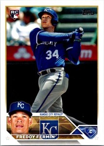 2023 Topps Update Freddy Fermin Rookie Kansas City Royals #US114