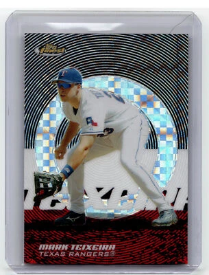 2005 Finest #106 Mark Teixeira X-Fractors #/250 - Image 1 of 2