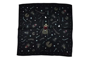 Paul Smith Mainline Bugs and Pins Silk Pocket Square Mens Brand New - Picture 1 of 4