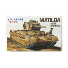 Fujimi WWII Model 1:76 Matilda British Infantry Tank VG+