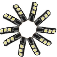1X(10X de Canbus T10 194 168 W5W 5050 6 LED SMD Side Blanco Coche Cua Bombil CV1
