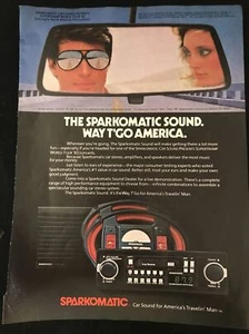 Vintage 1983 Sparkomatic Car Sound For America's Man Print Ad Advertisement  - Picture 1 of 1