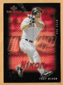 TROT NIXON BOSTON RED SOX #82 - UPPER DECK MVP 2002 - Picture 1 of 2