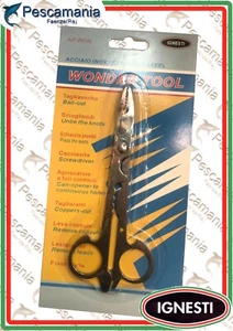 Pinza Ignesti pesca multiuso in inox cm.16 forbici - Picture 1 of 1