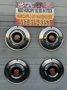 1964 Plymouth Dodge 426 Hemi max wedge Fury Belvedere Hubcaps Beautiful  Set4 - Picture 1 of 10