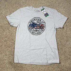 Great American Lakes And Timber Blue USA Untied States Of America Shirt Size XL - Picture 1 of 9