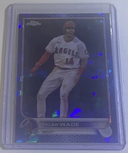 Tyler Wade 2022 Topps Chrome Update Sapphire #US232 Los Angeles Angels - Picture 1 of 1