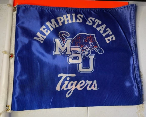 Memphis State University Car Flag - Double Sided Cover