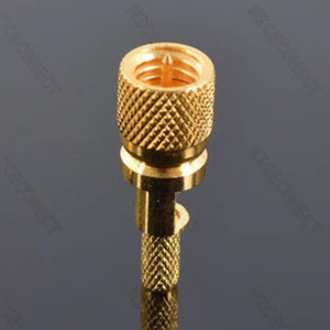 10x Connettore L5 Microdot 10-32UNF maschio RG174 RG316 per Rilevatore di Difetti ad Ultrasuoni - Foto 1 di 2