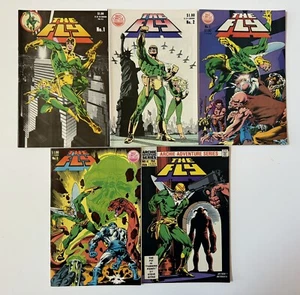 The Fly 4 Comic Book lot # 1 2 3 4 5 Steranko Covers Red Circle Sci Fi 1983 80s - Picture 1 of 4