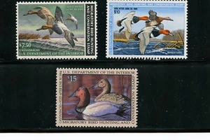 Patos federales KMC4076-U.S. #RW49, RW54, RW60 (U743), MNH, VF, cara ($32,50 - Imagen 1 de 2