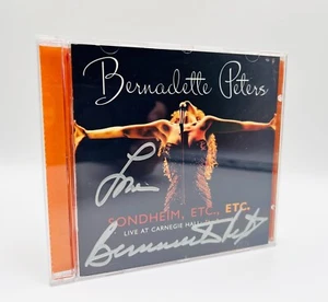 Bernadette Peters SONDHEIM USW., ETC. Live at Carnegie Hall: SIGNIERTES CD-Booklet - Bild 1 von 5