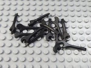 LEGO Lot of 12 Black City Mechanic Wrench Tool Accessories - Picture 1 of 1